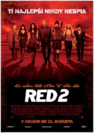 RED 2 - Slovak Movie Poster (xs thumbnail)