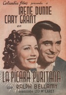 The Awful Truth - Spanish Movie Poster (xs thumbnail)
