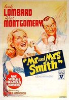 Mr. &amp; Mrs. Smith - Australian Movie Poster (xs thumbnail)