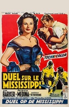 Duel on the Mississippi - Belgian Movie Poster (xs thumbnail)