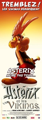 Ast&egrave;rix et les Vikings - French Movie Poster (xs thumbnail)