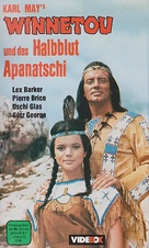 Winnetou und das Halbblut Apanatschi - German VHS movie cover (xs thumbnail)