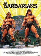 The Barbarians - French Movie Poster (xs thumbnail)