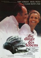 Les choses de la vie - German Movie Poster (xs thumbnail)