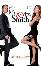 Mr. &amp; Mrs. Smith - Slovak DVD movie cover (xs thumbnail)