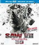 Saw 3D - Swiss Blu-Ray movie cover (xs thumbnail)