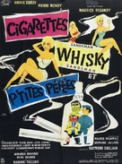 Cigarettes, whisky et petites p&eacute;p&eacute;es - French Movie Poster (xs thumbnail)