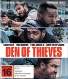 Den of Thieves - New Zealand Blu-Ray movie cover (xs thumbnail)