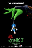 Sonic the Hedgehog 3 - Indian Movie Poster (xs thumbnail)