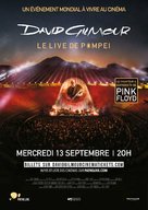 David Gilmour Live at Pompeii - French Movie Poster (xs thumbnail)