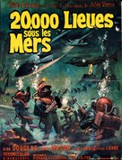 20000 Leagues Under the Sea - French Movie Poster (xs thumbnail)