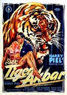 Der Tiger Akbar - German Movie Poster (xs thumbnail)