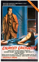 The Big Easy - Finnish VHS movie cover (xs thumbnail)