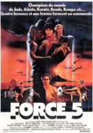 Force: Five - French Movie Poster (xs thumbnail)