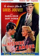 Une histoire d&#039;amour - Belgian Movie Poster (xs thumbnail)