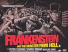 Frankenstein and the Monster from Hell - British Movie Poster (xs thumbnail)