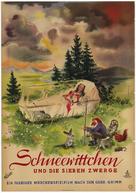 Schneewittchen und die sieben Zwerge - German Movie Poster (xs thumbnail)