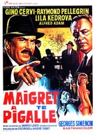 Maigret &agrave; Pigalle - Belgian Movie Poster (xs thumbnail)