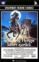 The Black Stallion Returns - German VHS movie cover (xs thumbnail)