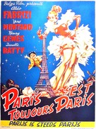 Parigi &egrave; sempre Parigi - Belgian Movie Poster (xs thumbnail)