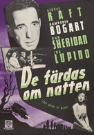 They Drive by Night - Swedish Movie Poster (xs thumbnail)