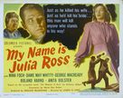 My Name Is Julia Ross - Theatrical movie poster (xs thumbnail)