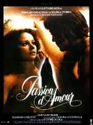 Passione d&#039;amore - French Movie Poster (xs thumbnail)