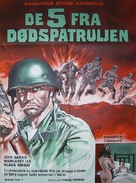 5 per l'inferno - Danish Movie Poster (xs thumbnail)