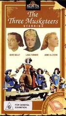The Three Musketeers - Australian DVD movie cover (xs thumbnail)
