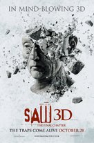 Saw 3D - British Movie Poster (xs thumbnail)