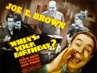 When&#039;s Your Birthday? - Movie Poster (xs thumbnail)