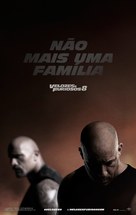 The Fate of the Furious - Brazilian Movie Poster (xs thumbnail)