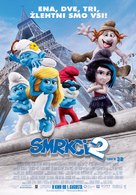 The Smurfs 2 - Slovenian Movie Poster (xs thumbnail)