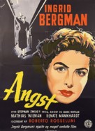La paura - Danish Movie Poster (xs thumbnail)