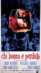 Chi lavora &egrave; perduto - Italian Movie Poster (xs thumbnail)