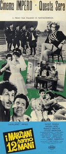 I marziani hanno dodici mani - Italian Movie Poster (xs thumbnail)