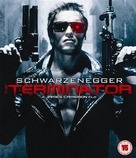 The Terminator - British Blu-Ray movie cover (xs thumbnail)
