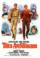 Les aventuriers - Spanish Movie Poster (xs thumbnail)