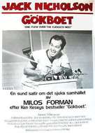 One Flew Over the Cuckoo&#039;s Nest - Swedish Movie Poster (xs thumbnail)