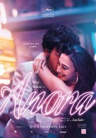 Anora - Romanian Movie Poster (xs thumbnail)