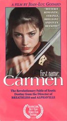 Pr&eacute;nom Carmen - VHS movie cover (xs thumbnail)