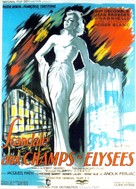 Scandale aux Champs-&Eacute;lys&eacute;es - French Movie Poster (xs thumbnail)