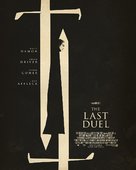 The Last Duel - Mexican Movie Poster (xs thumbnail)