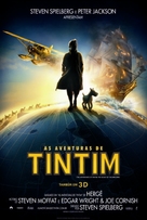 The Adventures of Tintin: The Secret of the Unicorn - Brazilian Movie Poster (xs thumbnail)