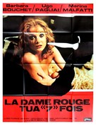 La dama rossa uccide sette volte - French Movie Poster (xs thumbnail)