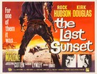 The Last Sunset - British Movie Poster (xs thumbnail)