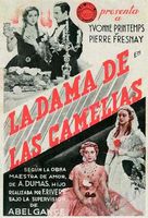 La dame aux cam&eacute;lias - Spanish Movie Poster (xs thumbnail)