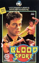 Bloodsport - Dutch VHS movie cover (xs thumbnail)