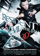 Resident Evil: Afterlife - German Movie Poster (xs thumbnail)