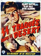 Escape in the Desert - Belgian Movie Poster (xs thumbnail)